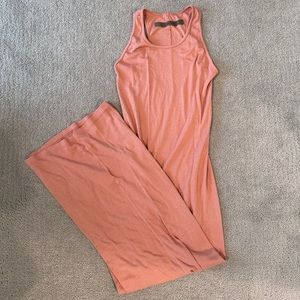 ENZA COSTA FWRD Supima Cotton Racer Maxi Dress XS